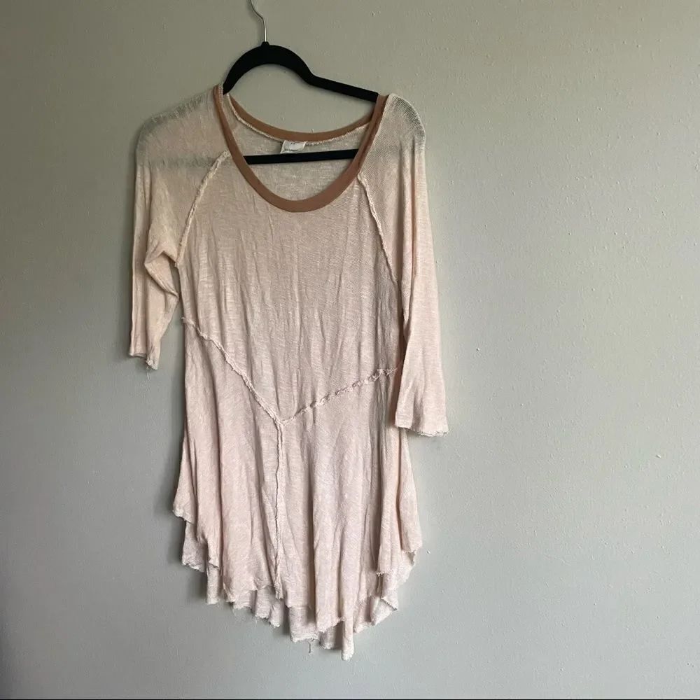 Revolve Free People Weekends Layering Tee Tea Combo - Picture 6 of 11